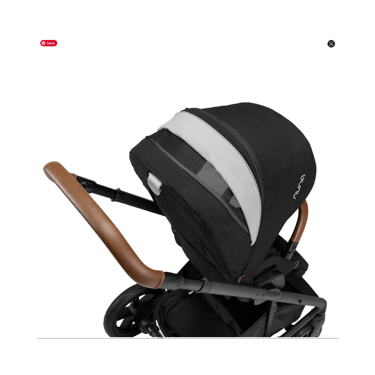 MIXX Next Stroller with Ring Adapter - Caviar