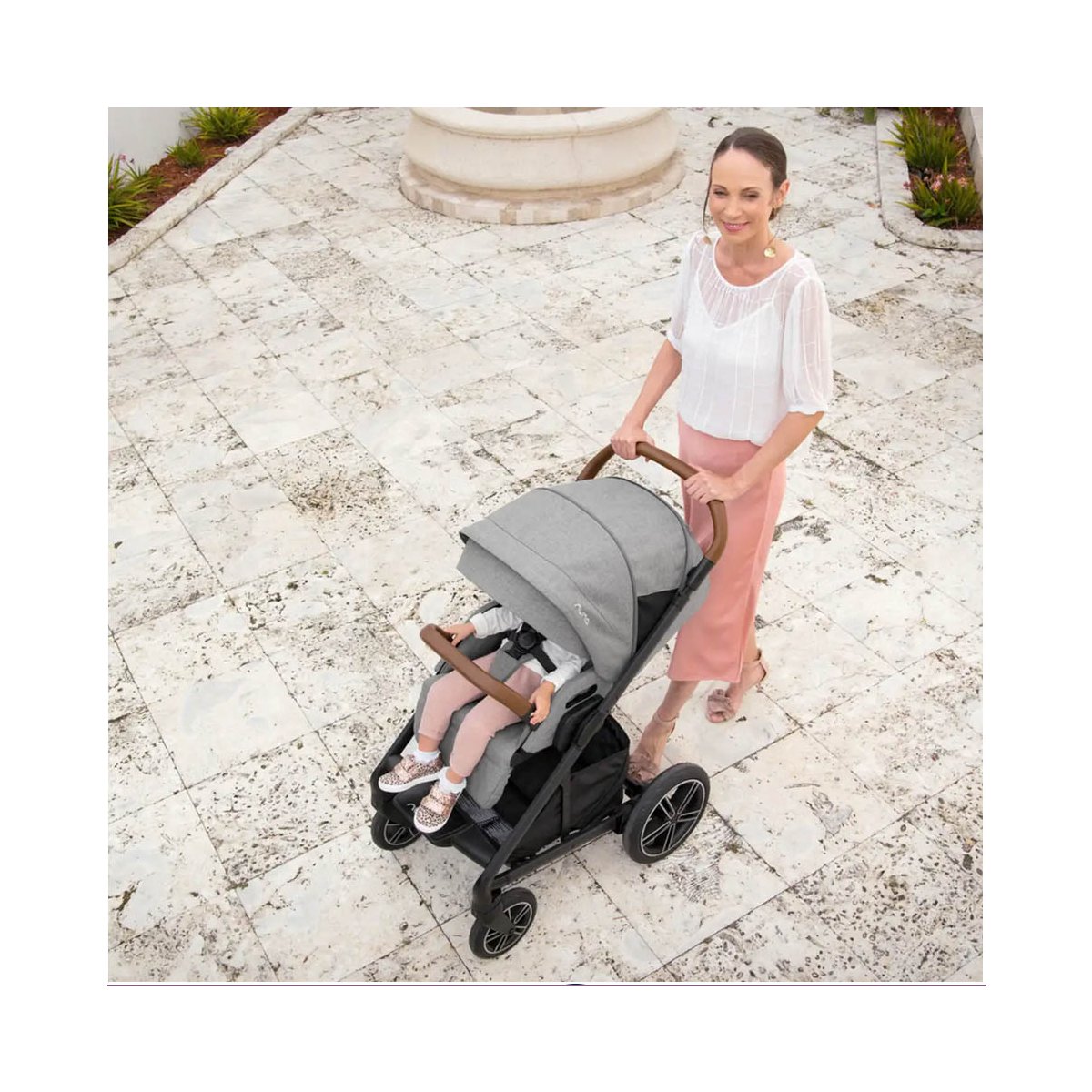 MIXX Next Stroller with Ring Adapter - Caviar