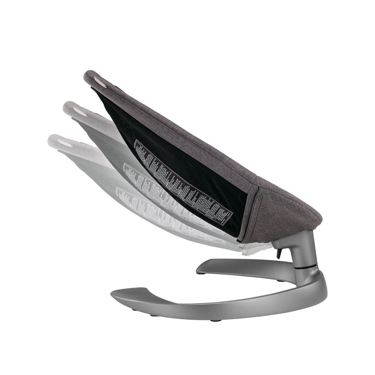 Leaf Grow Swing with Toy Bar- Charcoal