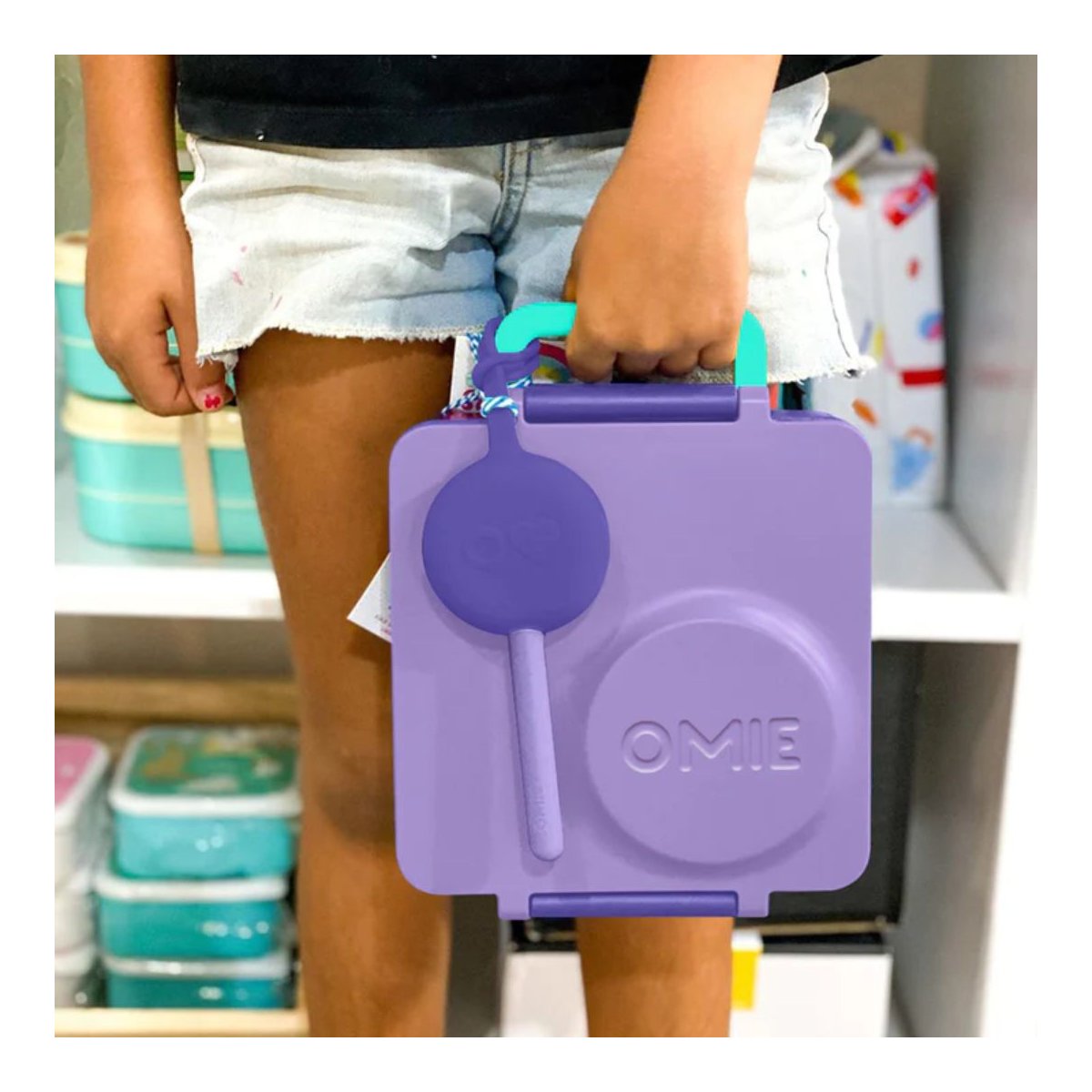 OmiePod Spoon & Fork Set - Lilac