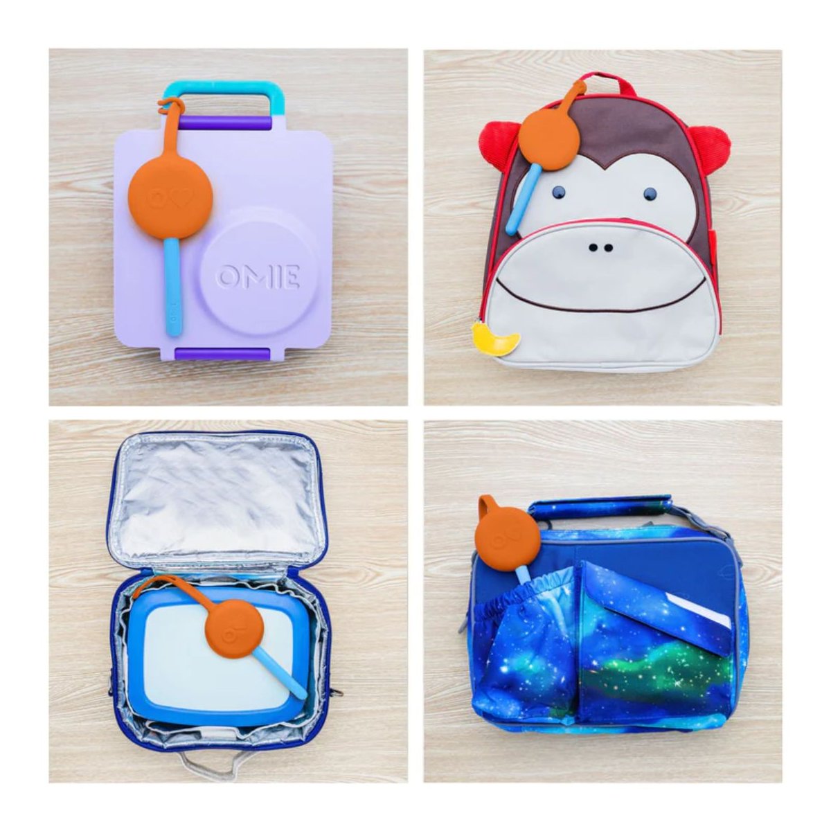 OmiePod Spoon & Fork Set - Sunrise