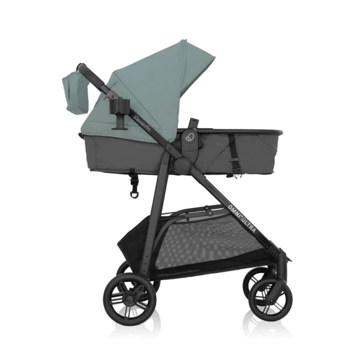 Omni Ultra Travel System with Revolve180 LiteMax - Pacific Green