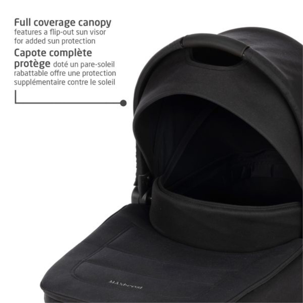 Oria2 Carry Cot - Twillic Black