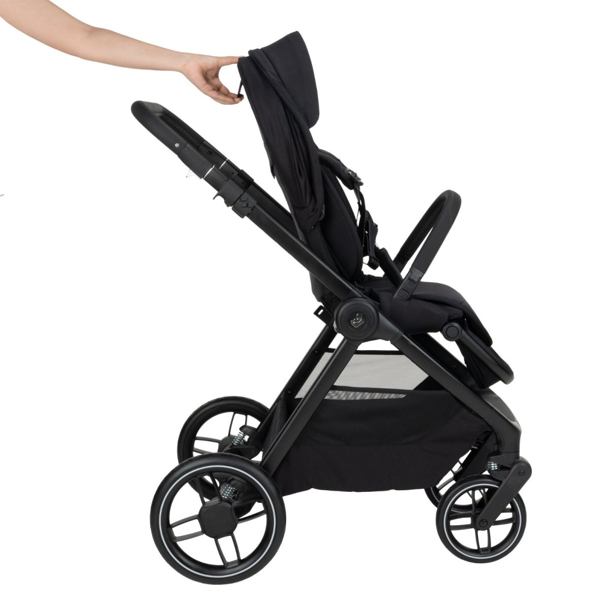 Oxford Stroller Car Seat Bundle - Twillic Black