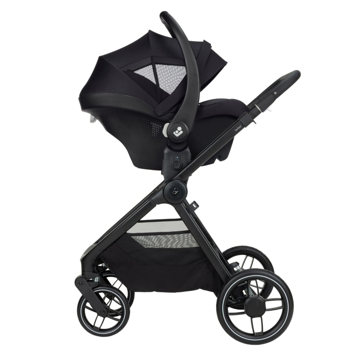 Oxford Stroller Car Seat Bundle - Twillic Black