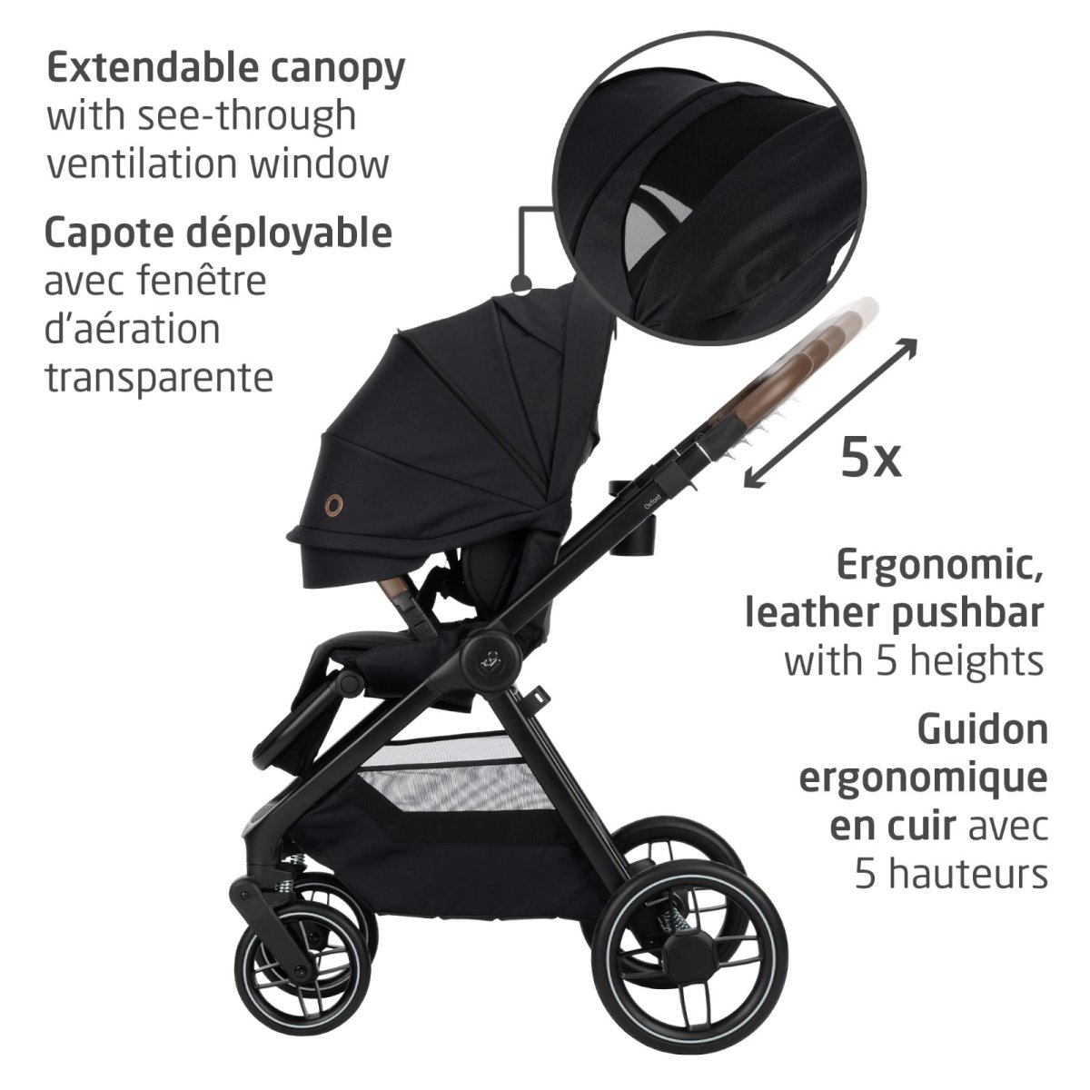Oxford Stroller - Twillic Truffle