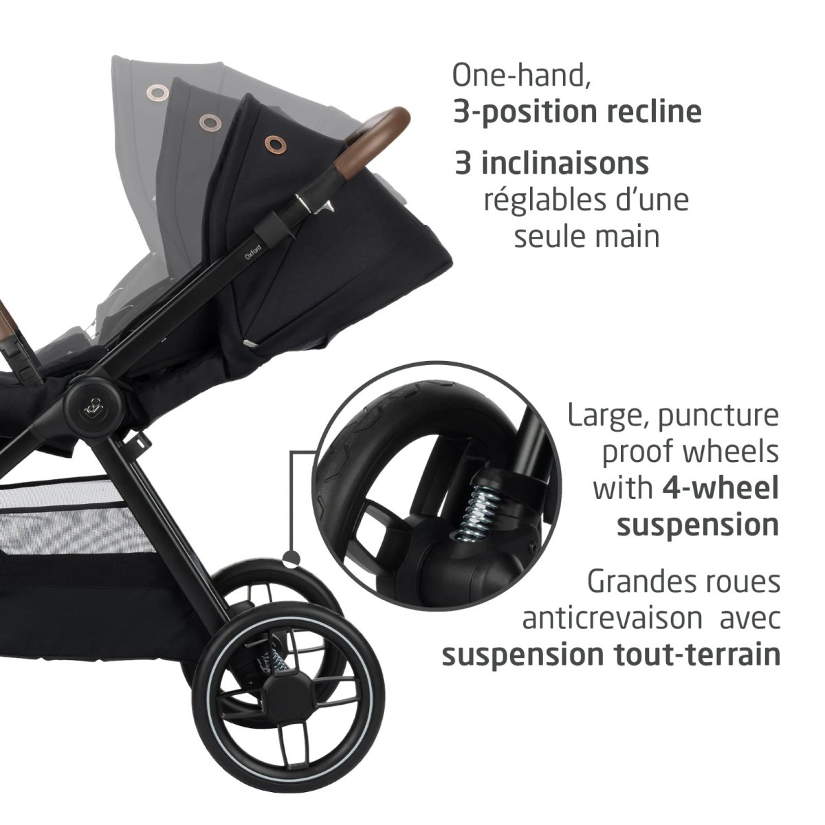 Oxford Stroller - Twillic Truffle