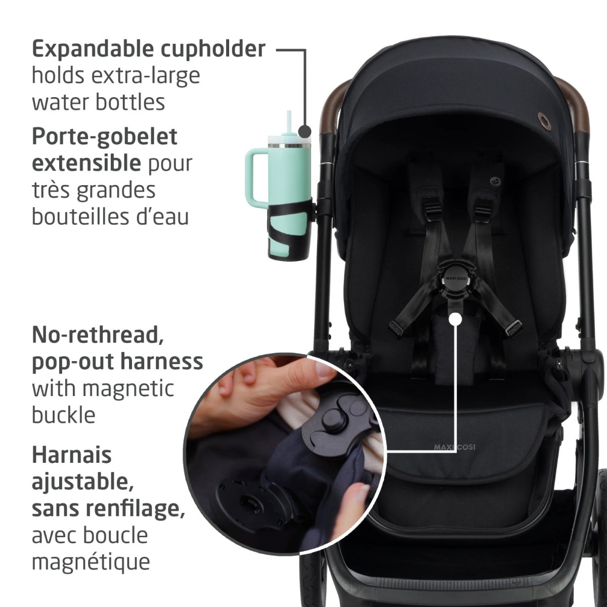Oxford Stroller - Twillic Truffle