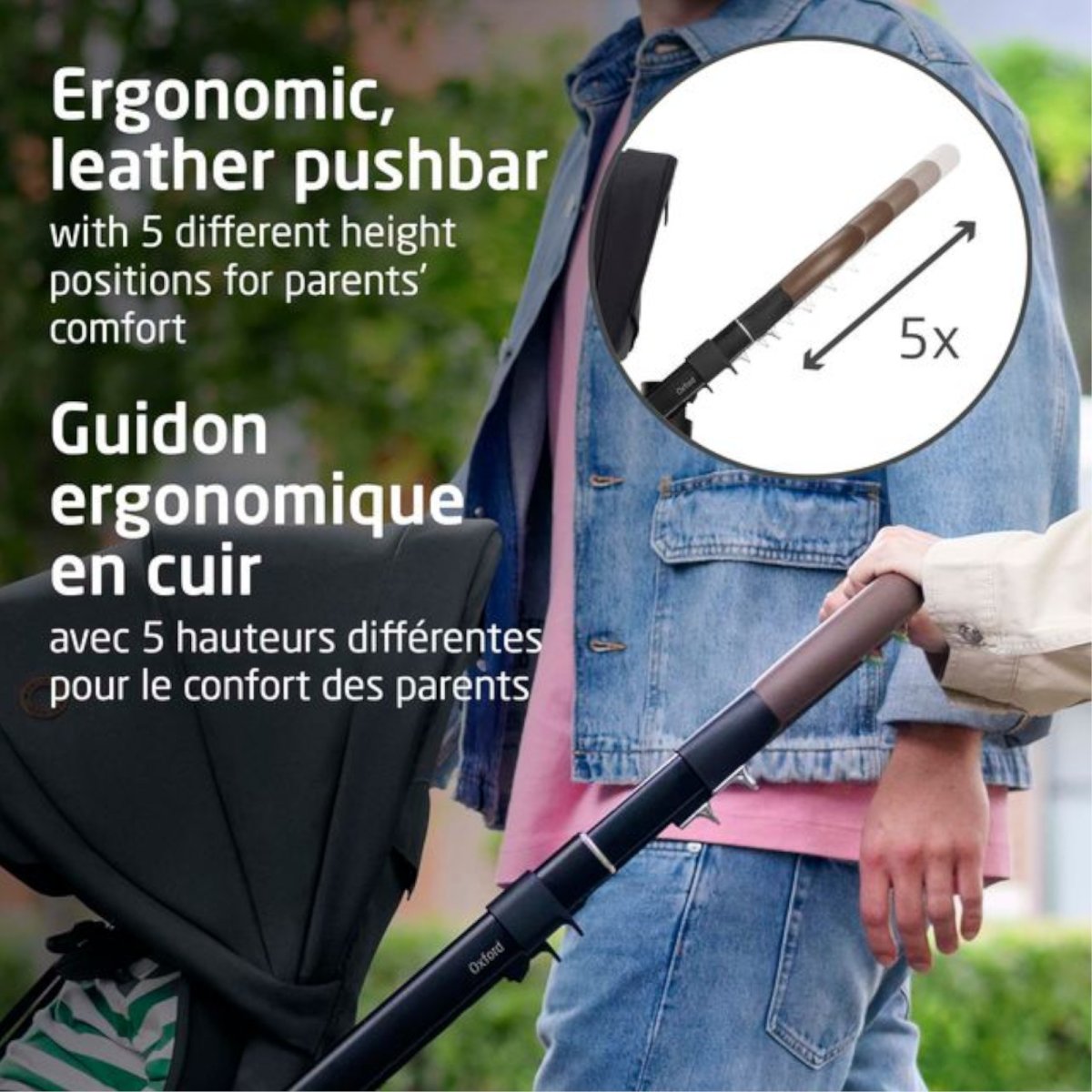 Oxford Stroller - Twillic Black