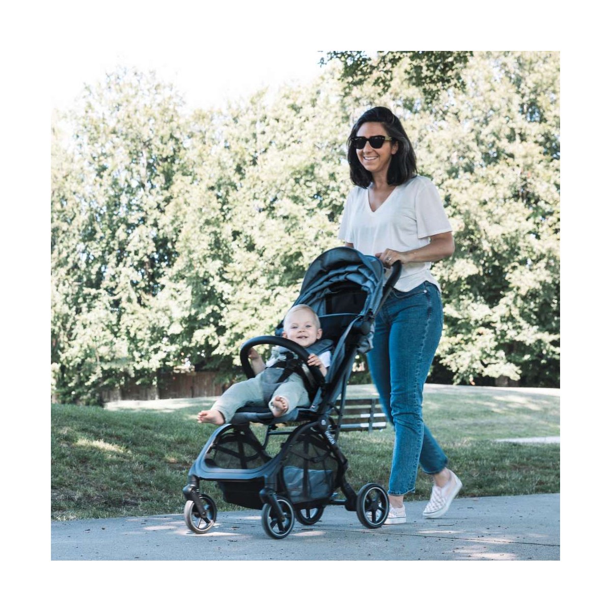 Oxygen V2 Stroller - Tropical Green