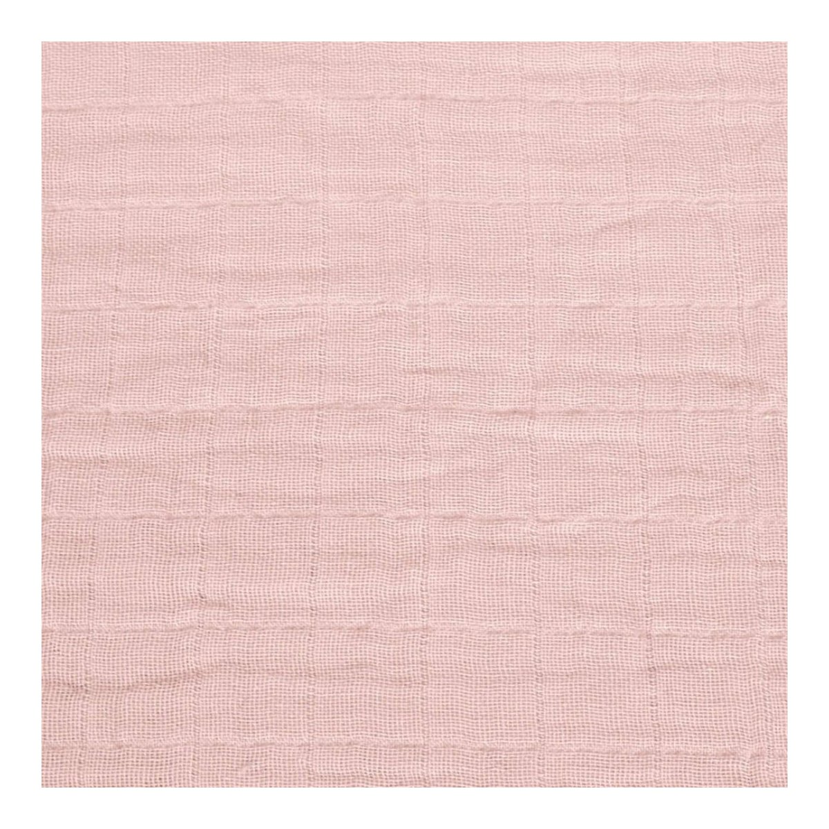 Muslin Fitted Crib Sheet - Rose