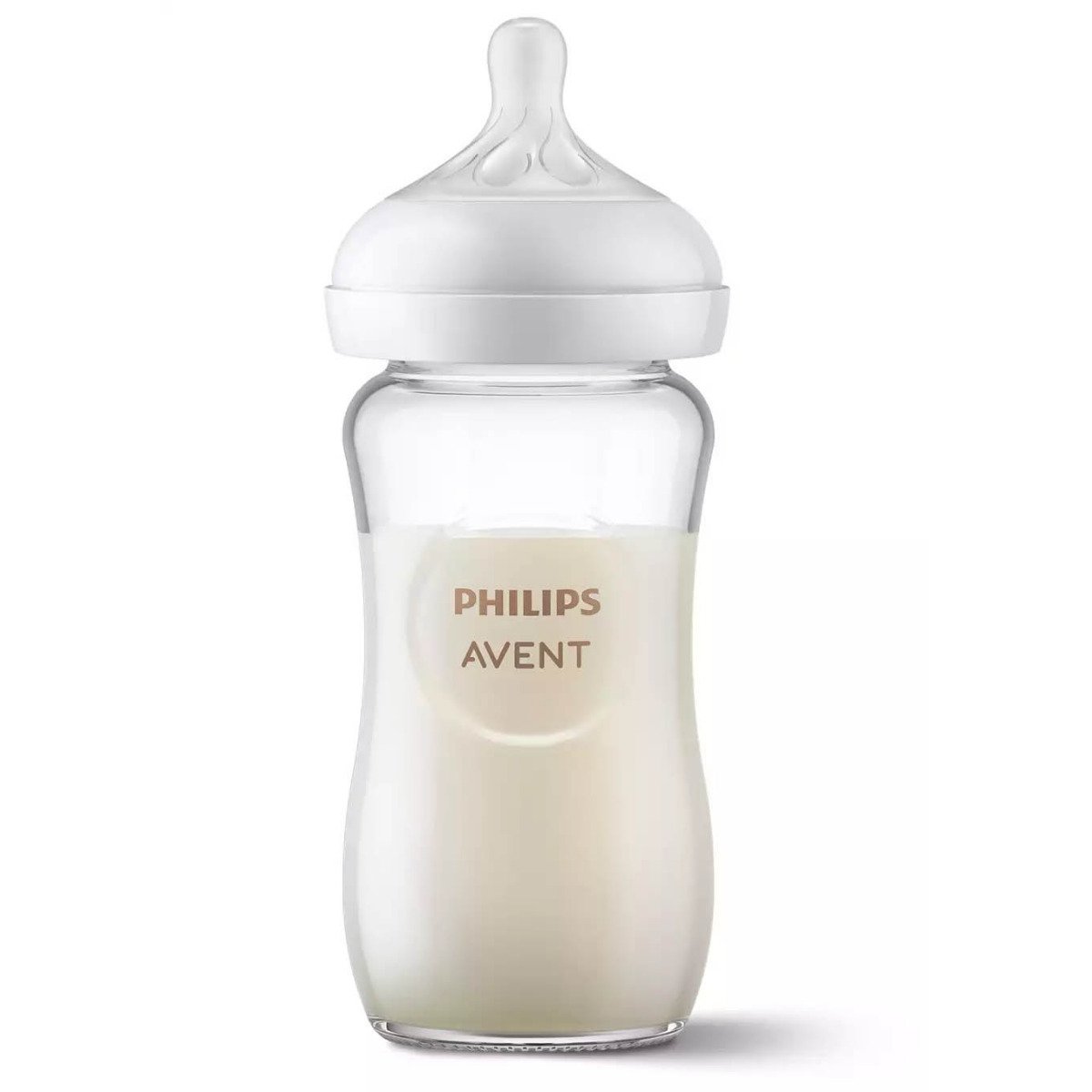 Natural Glass Baby Bottle 8oz 3 pack