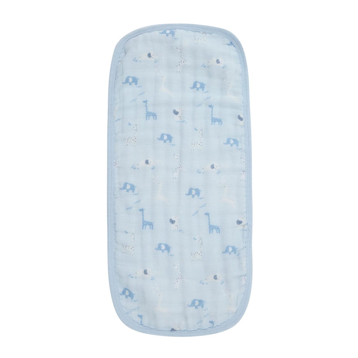 Muslin Burp Cloth 3 Pack - Blue