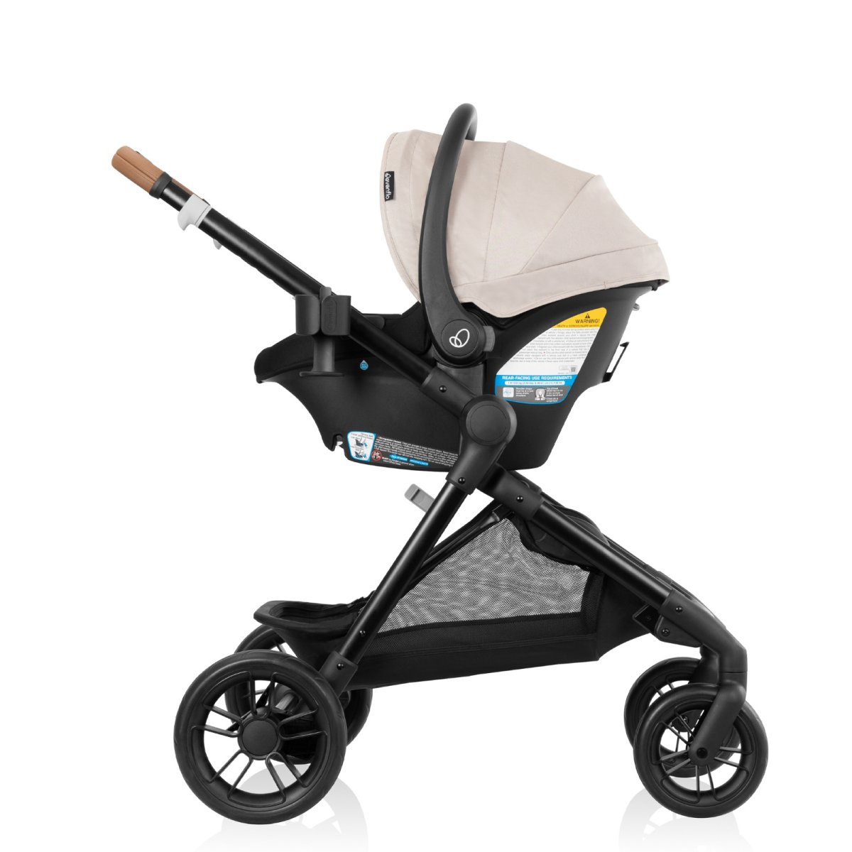 Pivot Xpand NXT Travel System with LiteMax NXT Infant Car Seat - Canyon Beige