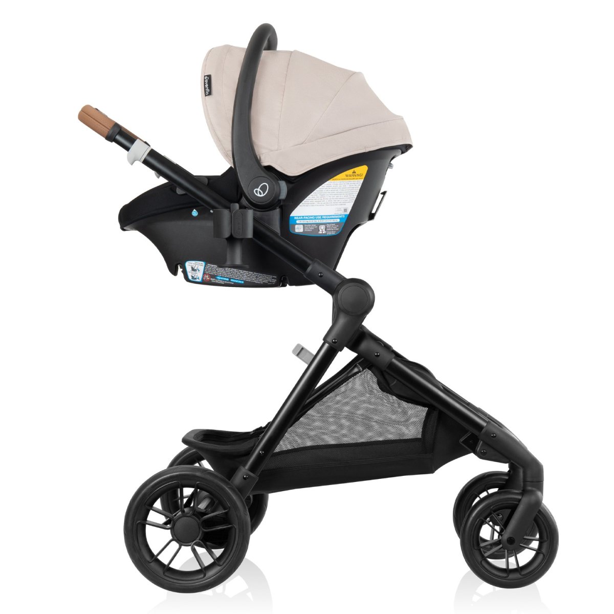 Pivot Xpand NXT Travel System with LiteMax NXT Infant Car Seat - Canyon Beige