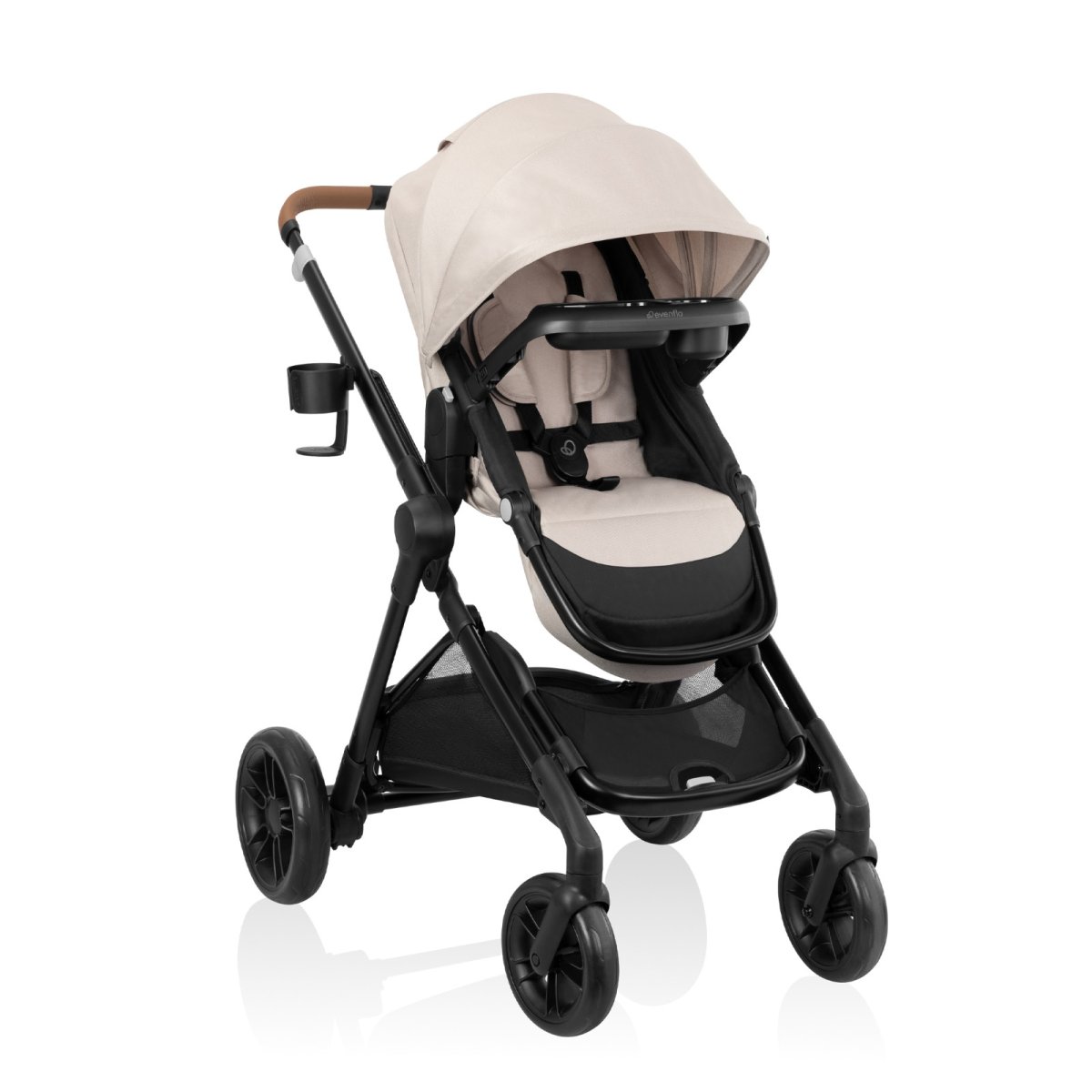 Pivot Xpand NXT Travel System with LiteMax NXT Infant Car Seat - Canyon Beige