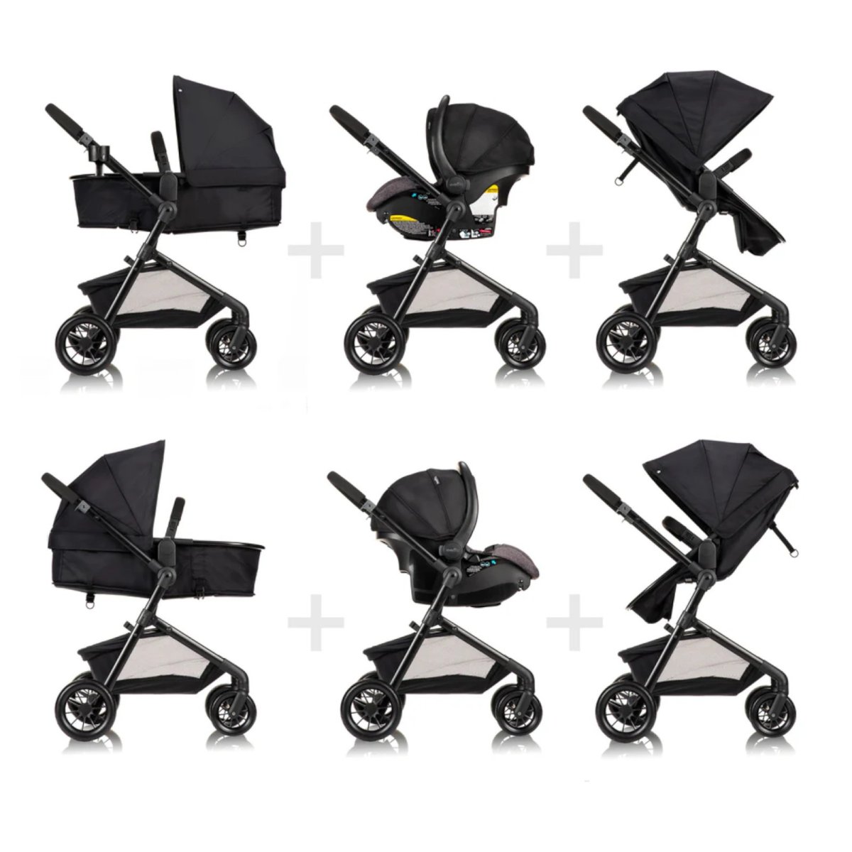 Pivot Modular Travel System - Casual Grey