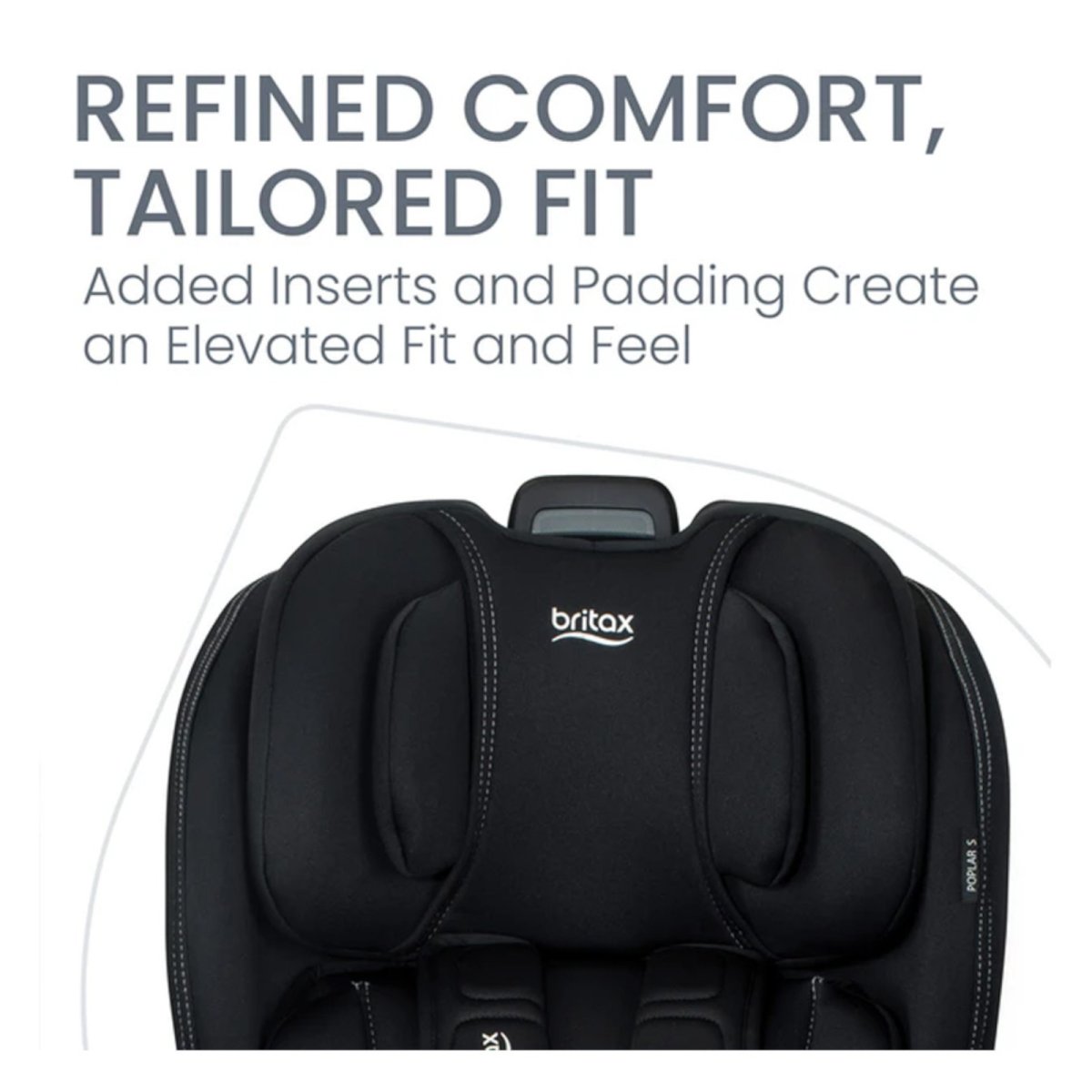 Poplar S Convertible Car Seat - Onyx