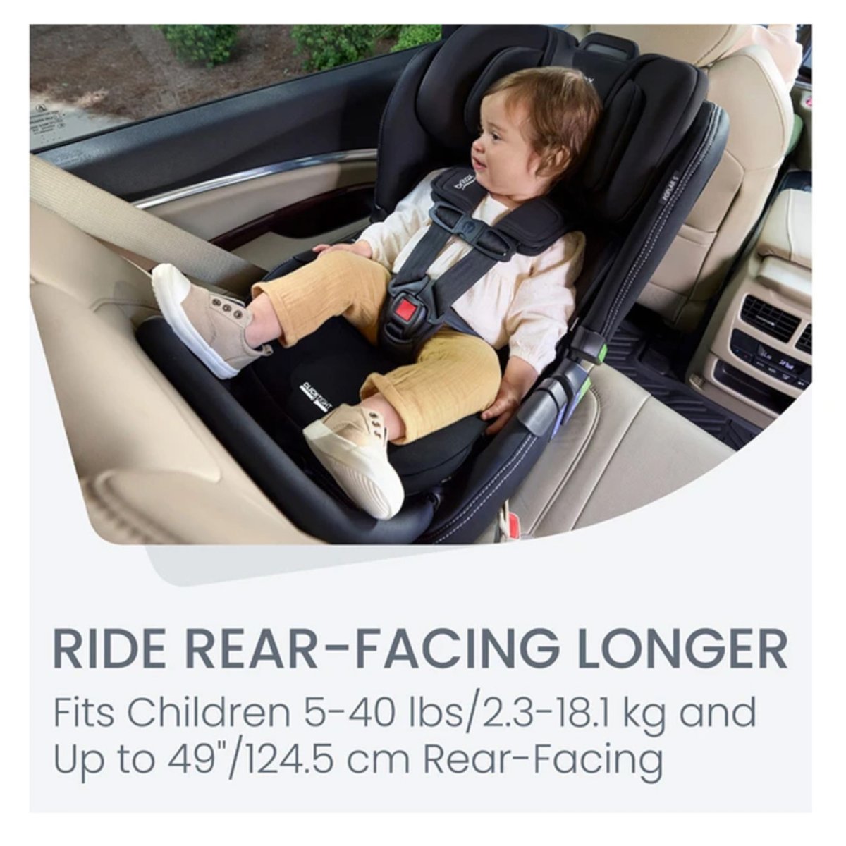 Poplar S Convertible Car Seat - Onyx