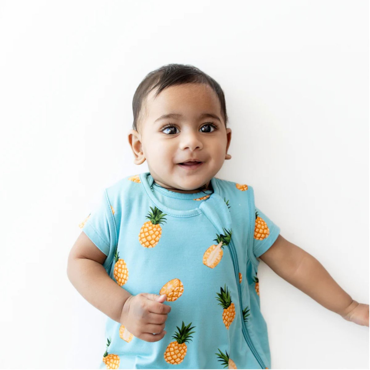 Printed Sleep Bag 0.5 Tog - Pineapple
