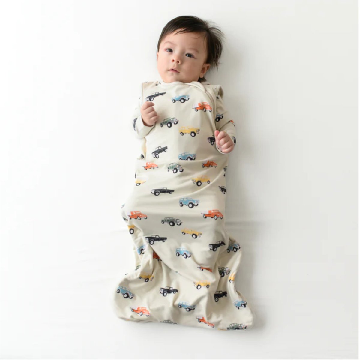 Printed Sleep Bag 0.5 Tog - Vintage Trucks