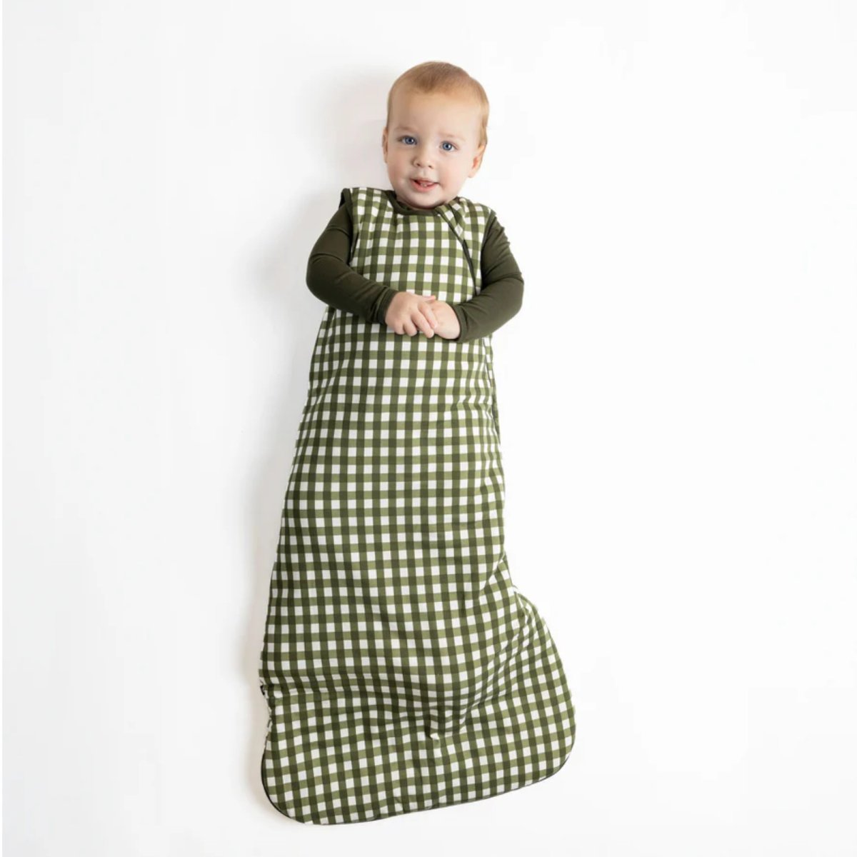 Printed Sleep Bag 2.5 Tog - Gingham Fir