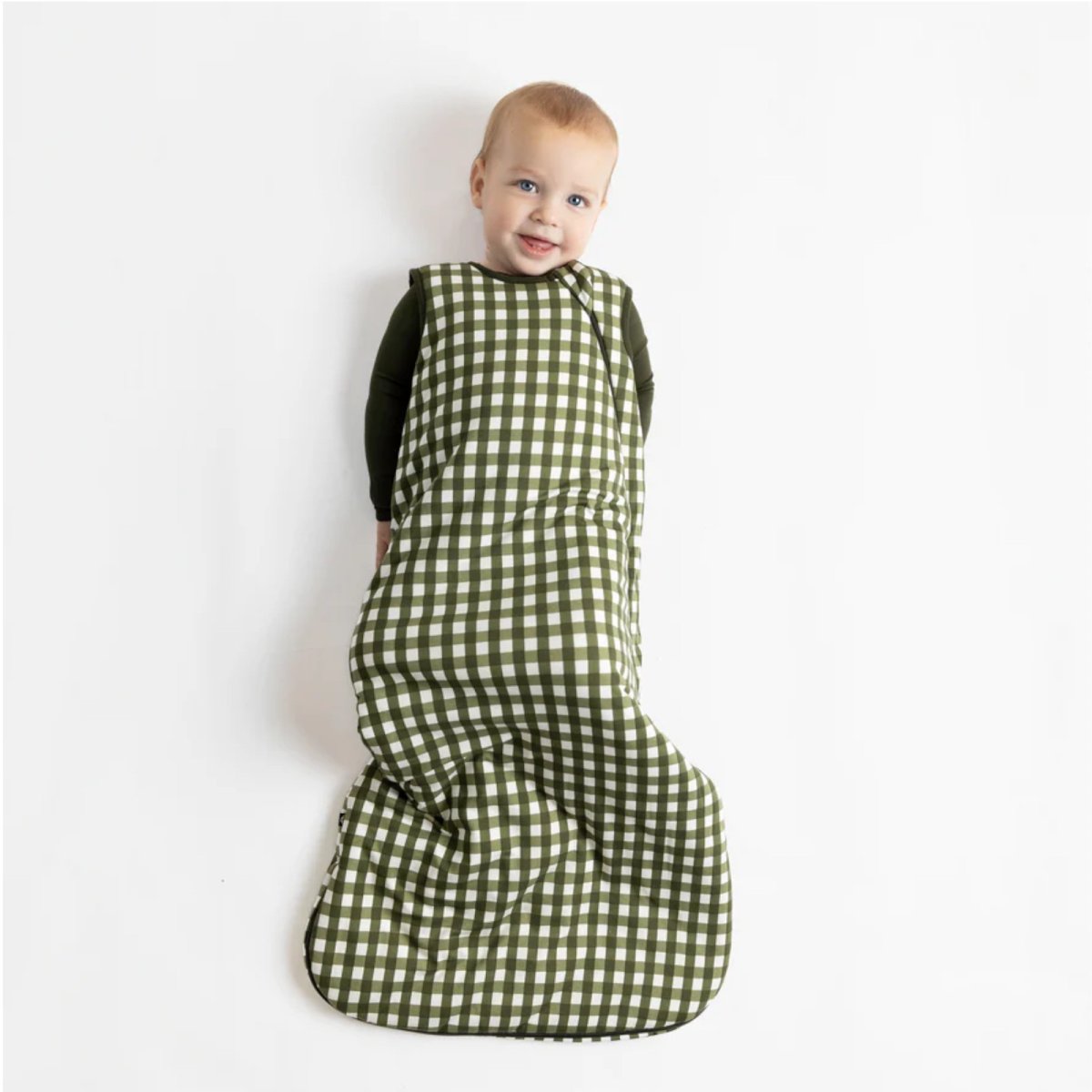 Printed Sleep Bag 2.5 Tog - Gingham Fir