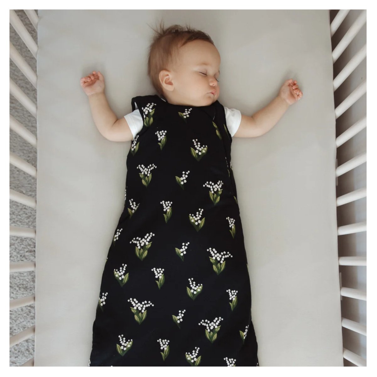 Printed Sleep Bag 2.5 Tog - Midnight Lily