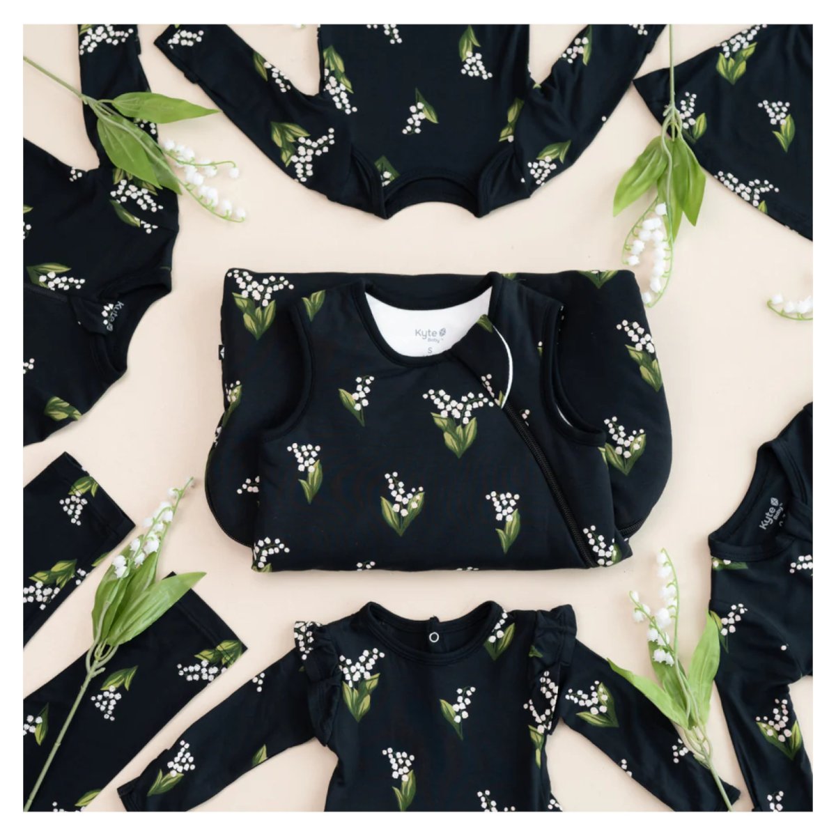 Printed Sleep Bag 2.5 Tog - Midnight Lily