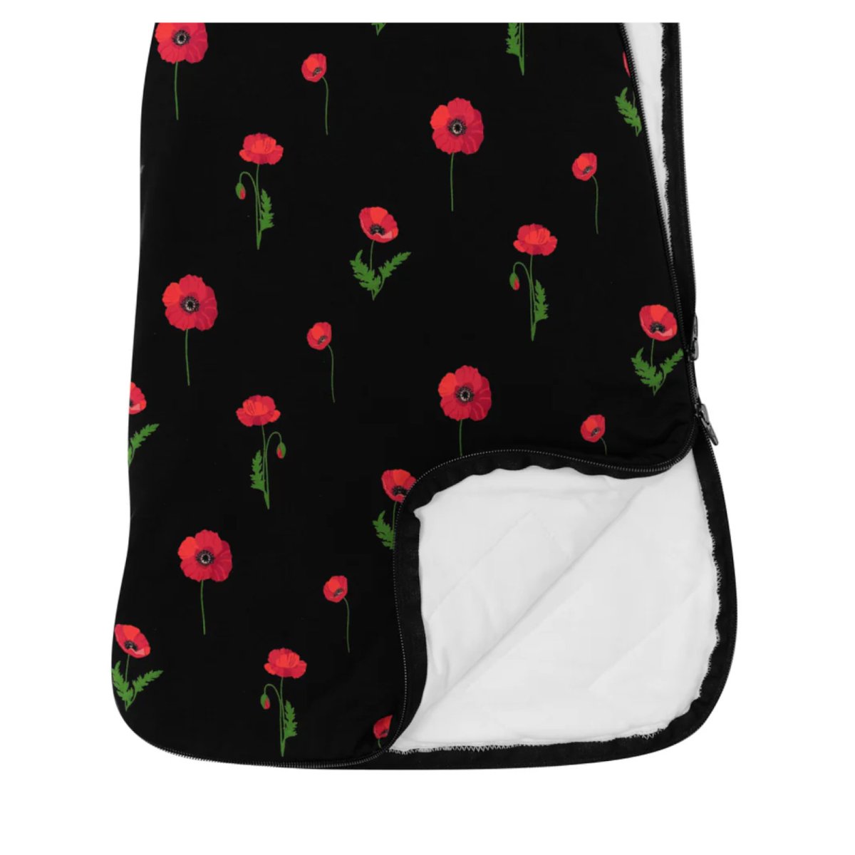 Printed Sleep Bag 2.5 Tog - Midnight Poppies
