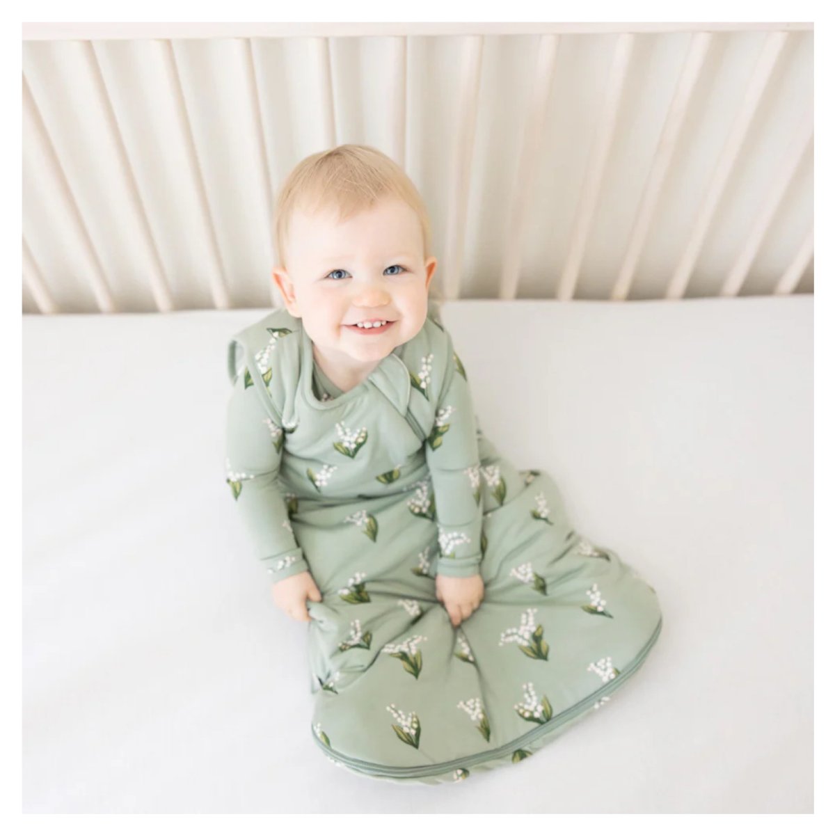 Printed Sleep Bag 2.5 Tog - Thyme Lily