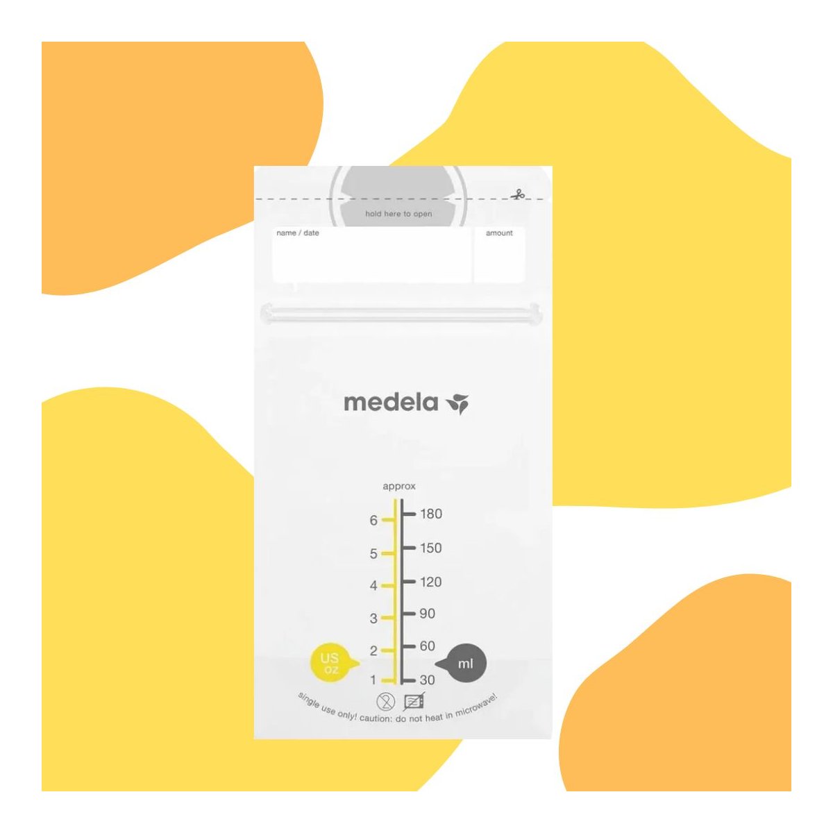 Breast Milk Storage Bag - 100 Count