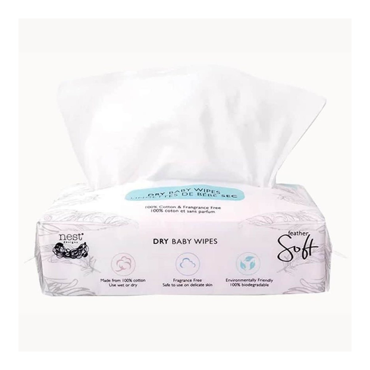Dry Baby Wipes 80 Pack