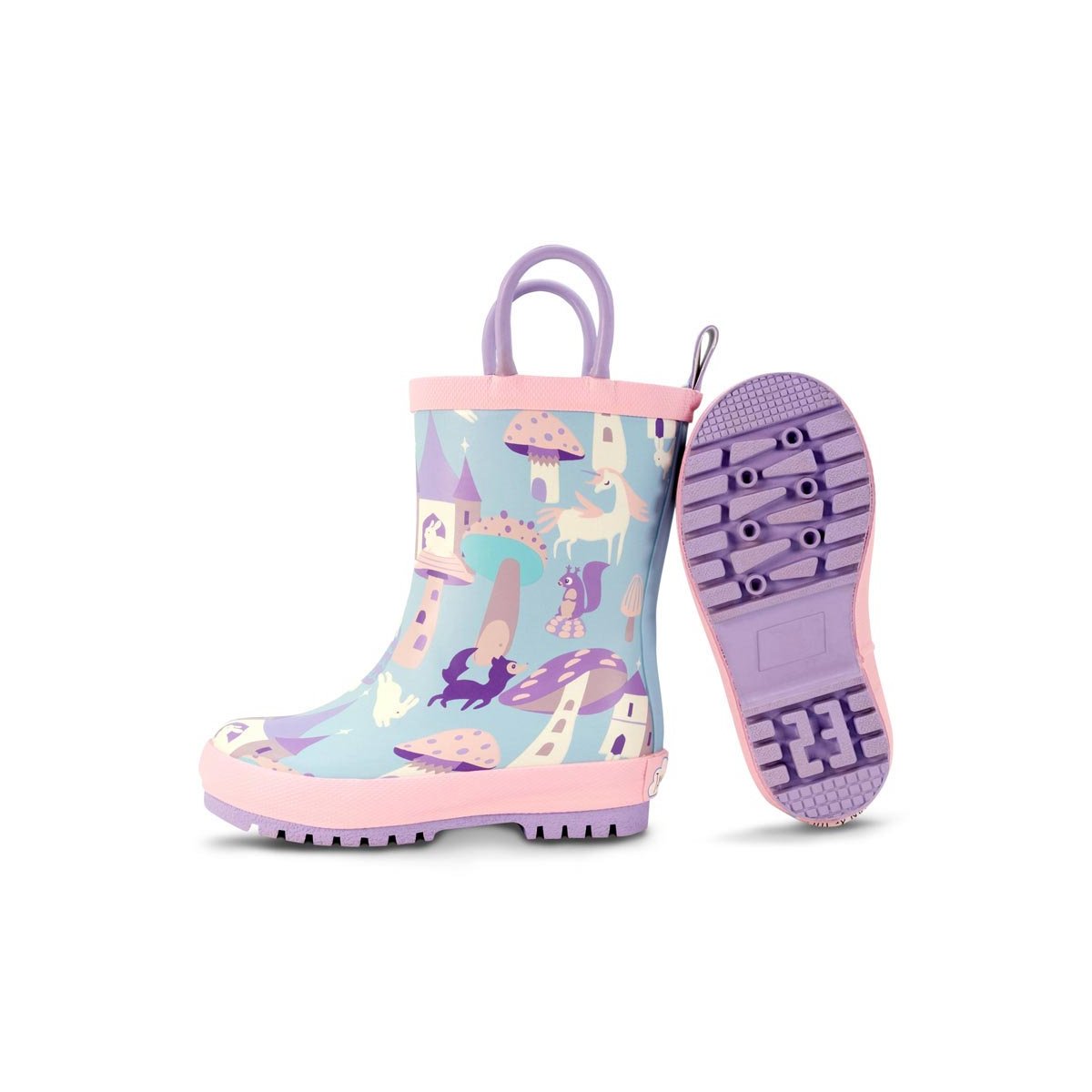 Puddle-Dry Rain Boots - Enchanted