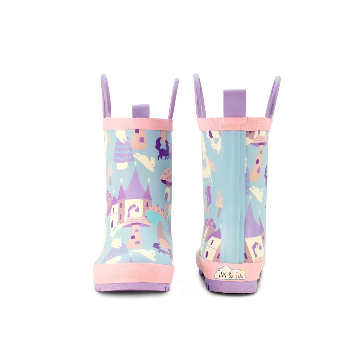 Puddle-Dry Rain Boots - Enchanted