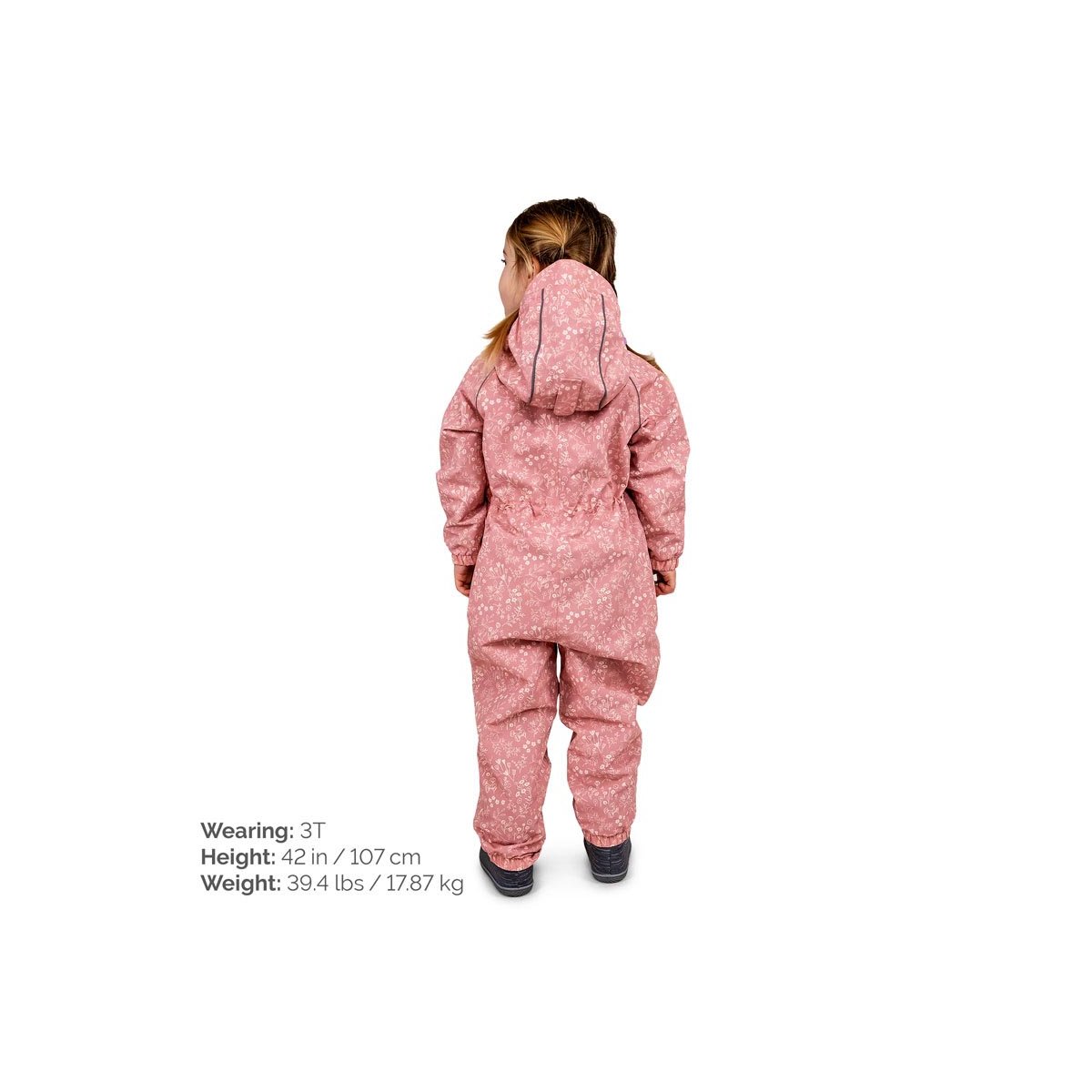 Puddle-Dry Waterproof Play Suit - Prairie Flowers