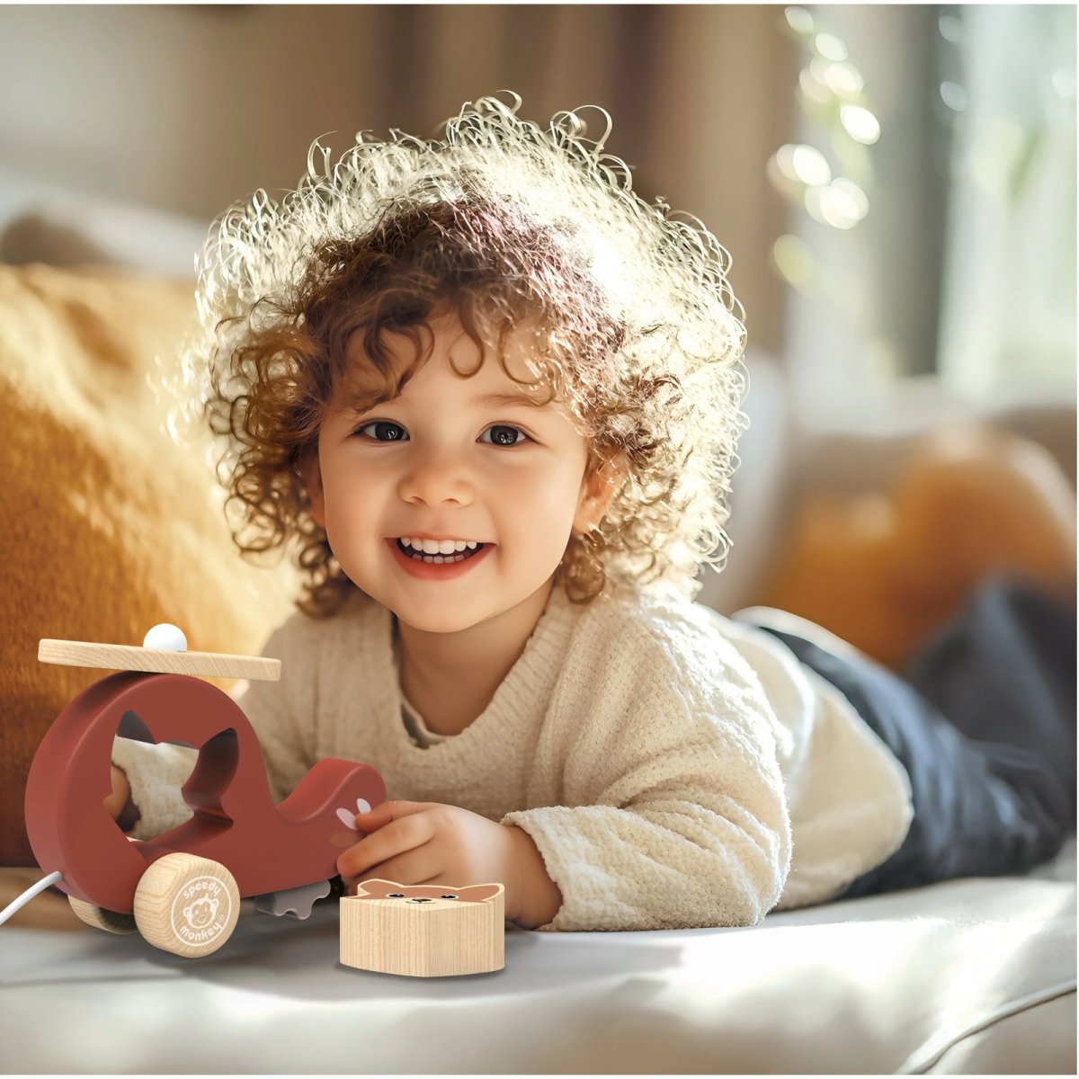 Pull Along Helicopter