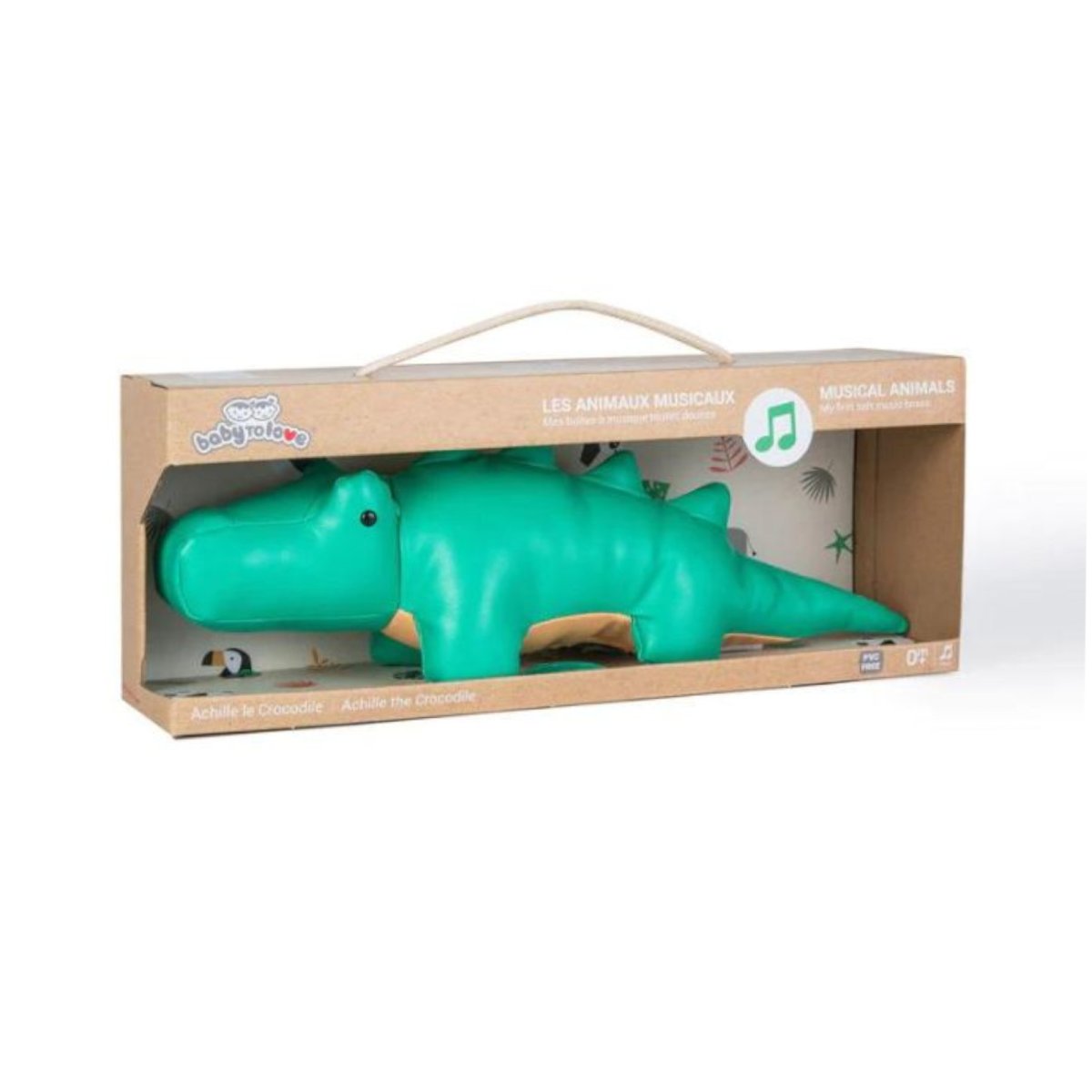 Pull Along Toy - Achille the Crocodile