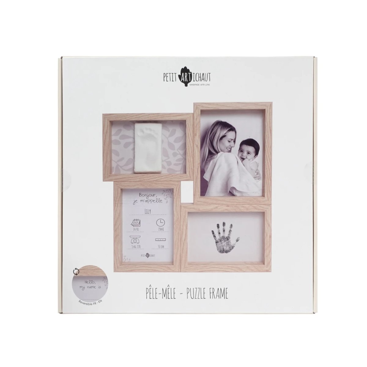 Puzzle Frame - Ivy Grey