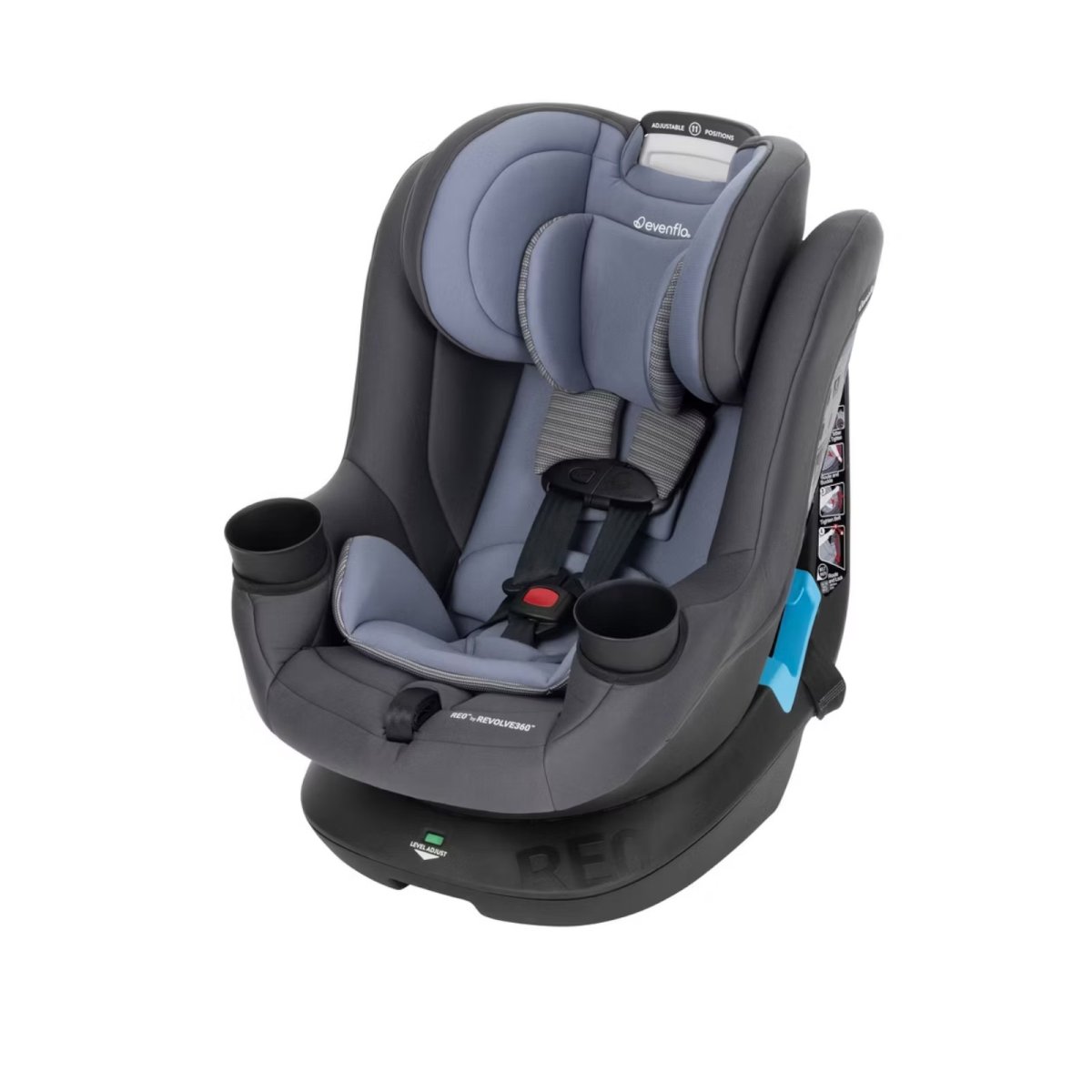 REO by Revolve360 Rotational Convertible Car Seat - Brookline