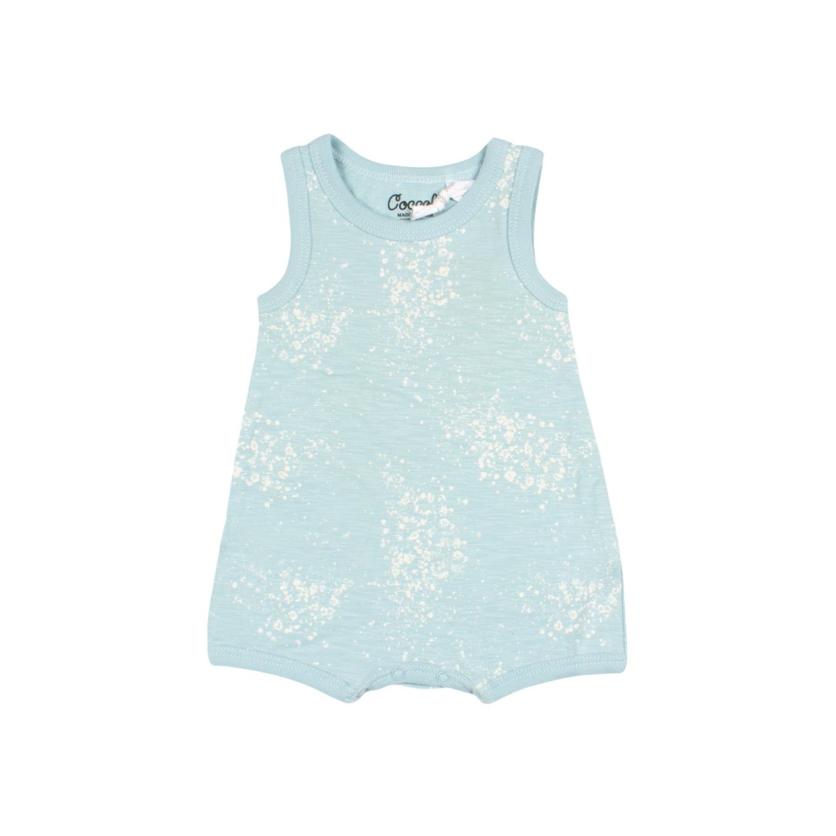 Romper - Sterling Blue Bubbles