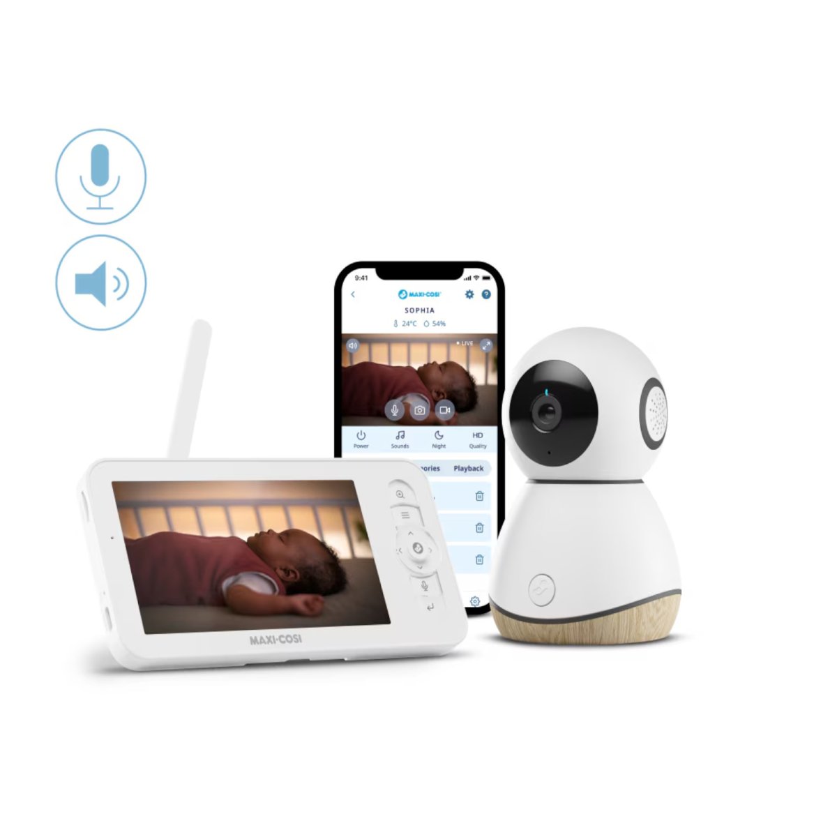 See Pro 360 Baby Monitor with CryAssist Technology
