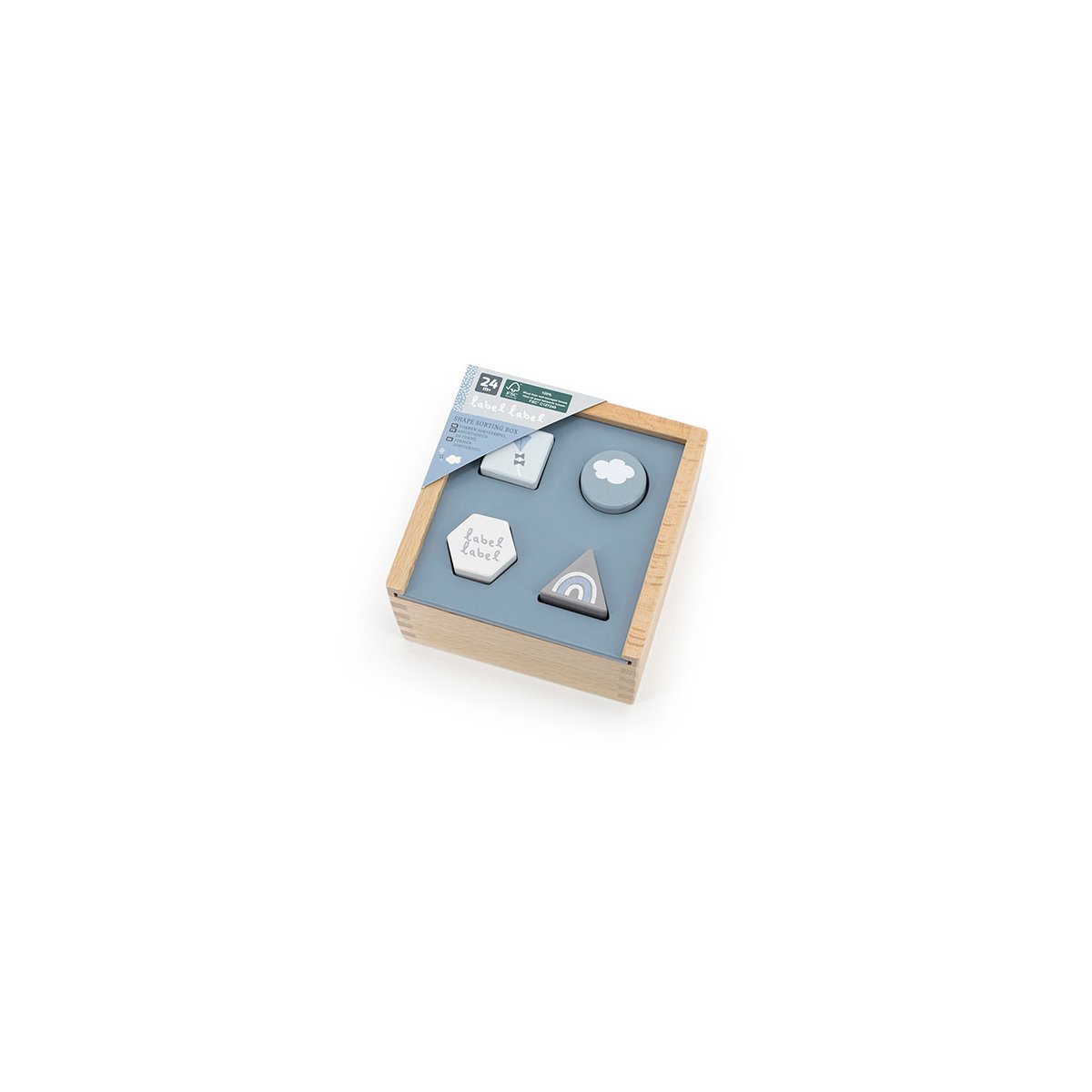 Shape Sorting Box - Blue