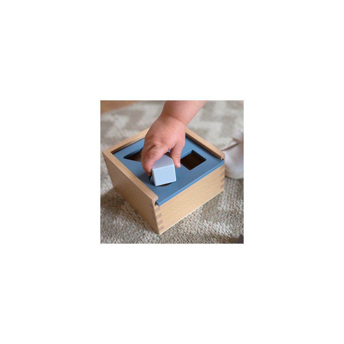Shape Sorting Box - Blue