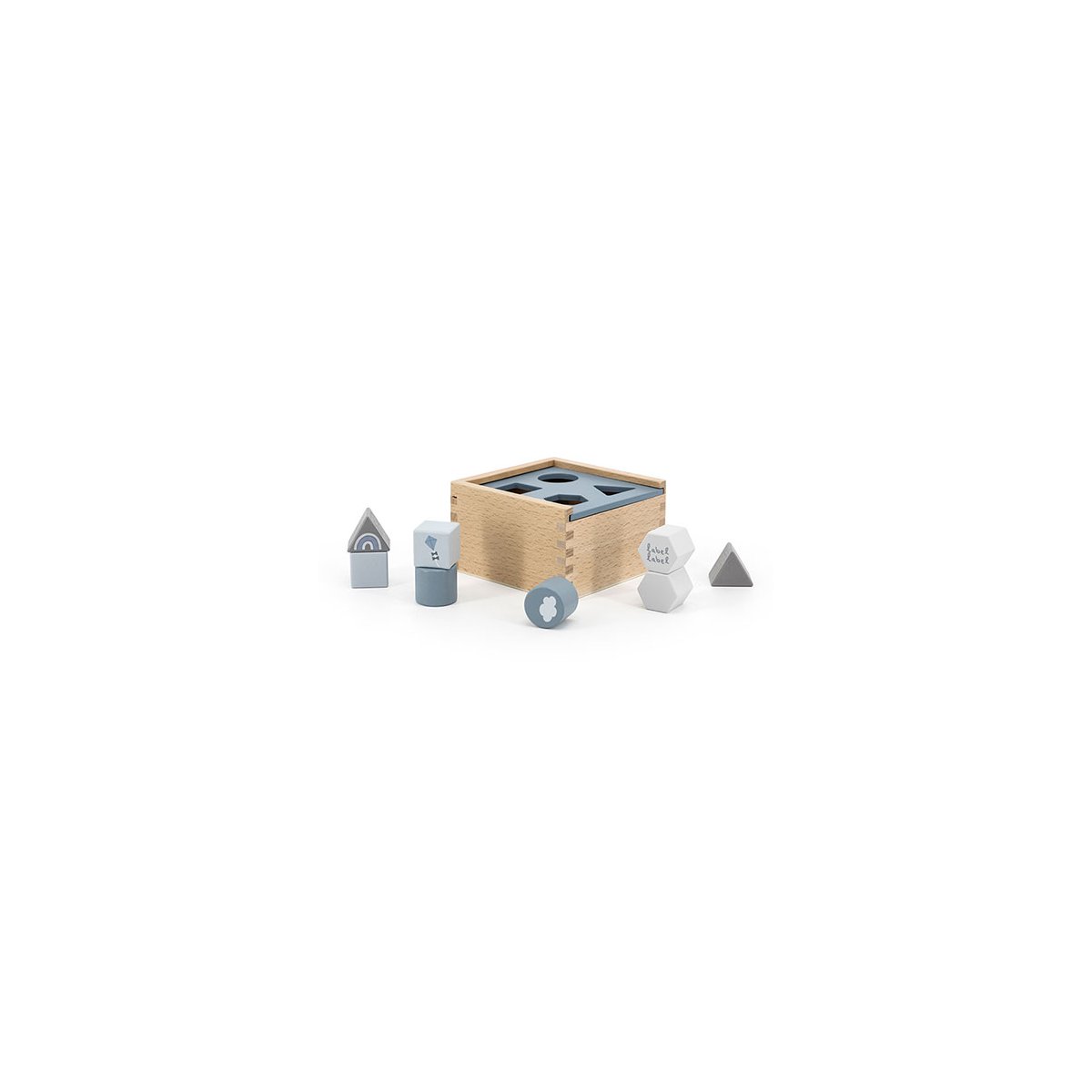 Shape Sorting Box - Blue