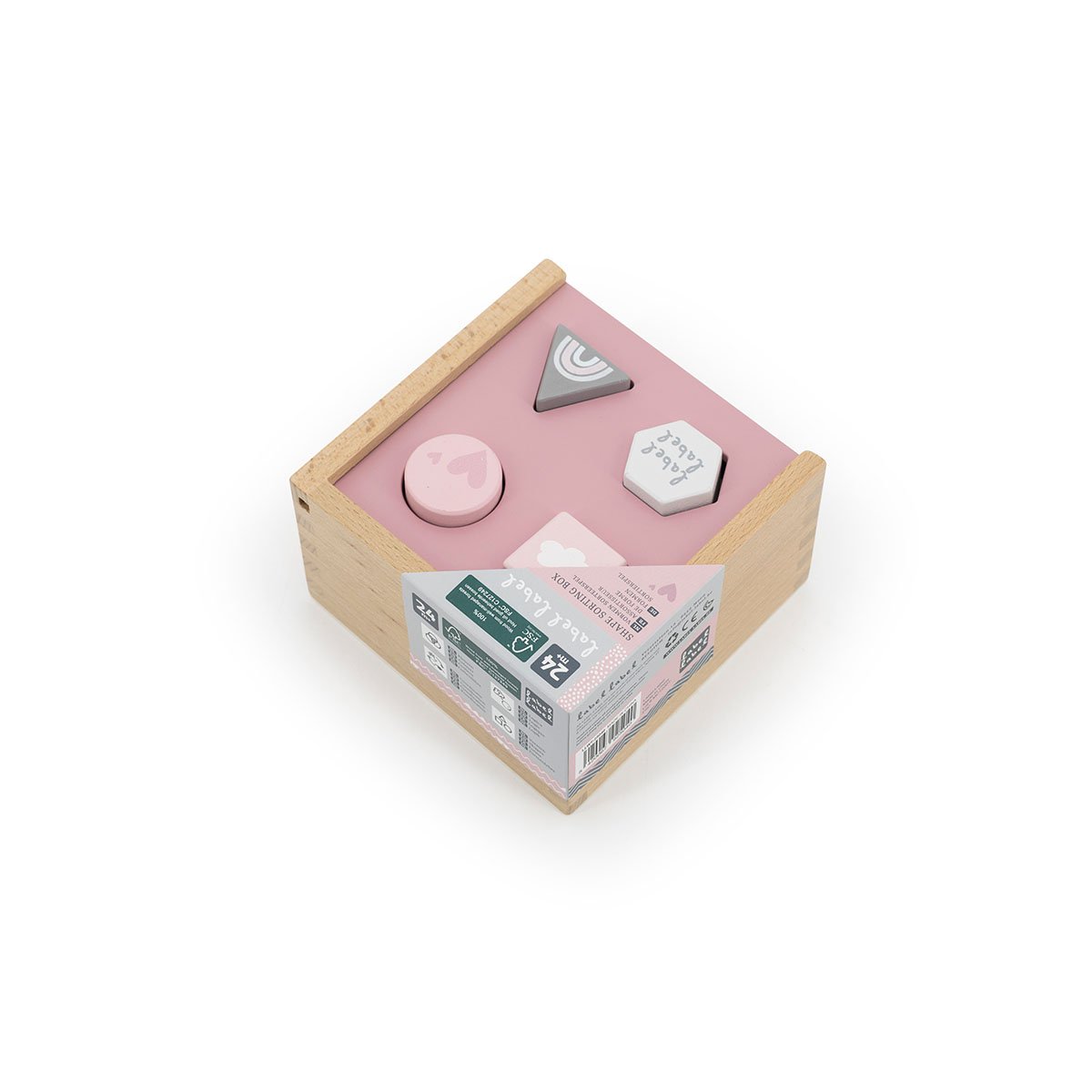 Shape Sorting Box - Pink