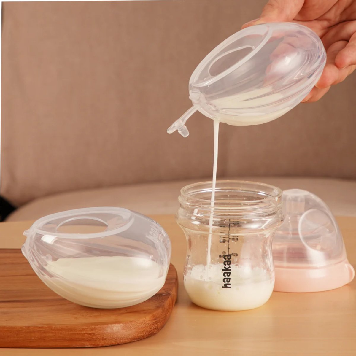 Shell Wearable Silicone Breast Pump - 120ml