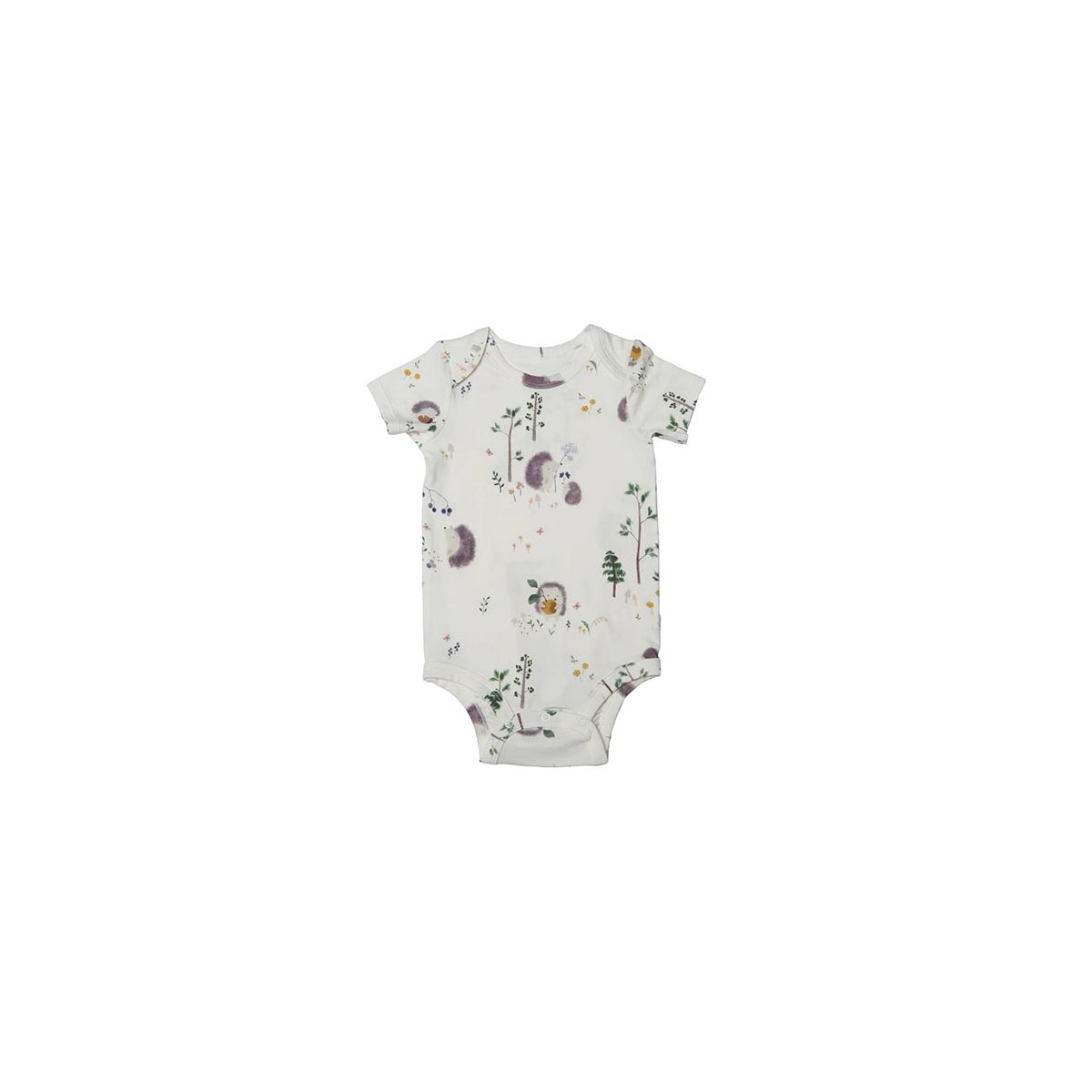 Short Sleeve Bodysuit - Hedgehogs