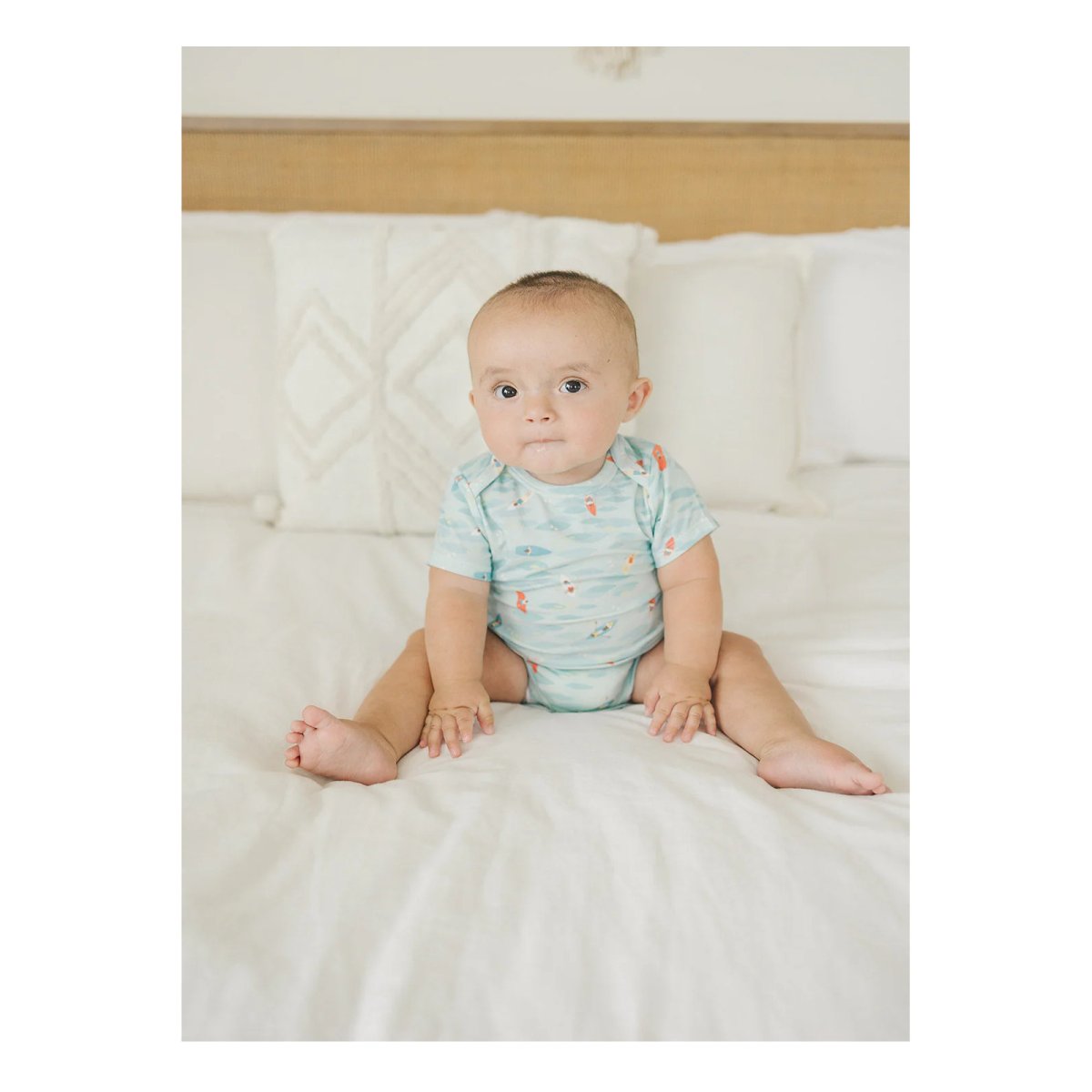 Short Sleeve Bodysuit - Kayak