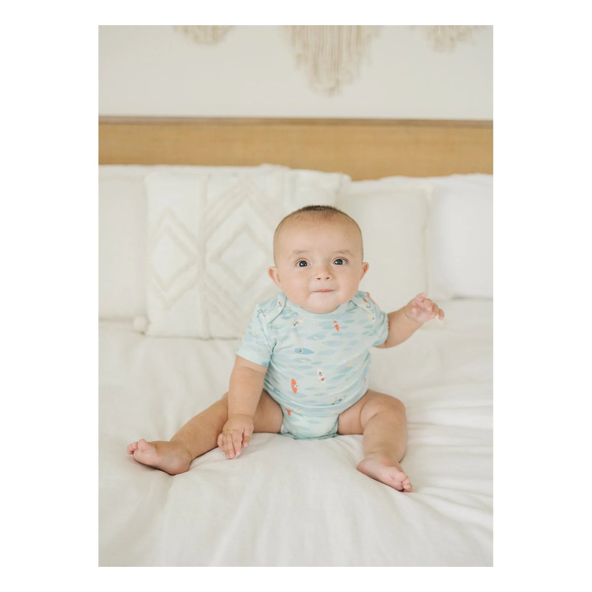 Short Sleeve Bodysuit - Kayak